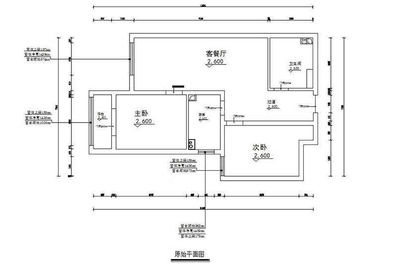 京兆府北歐風(fēng)格戶型圖裝修效果圖